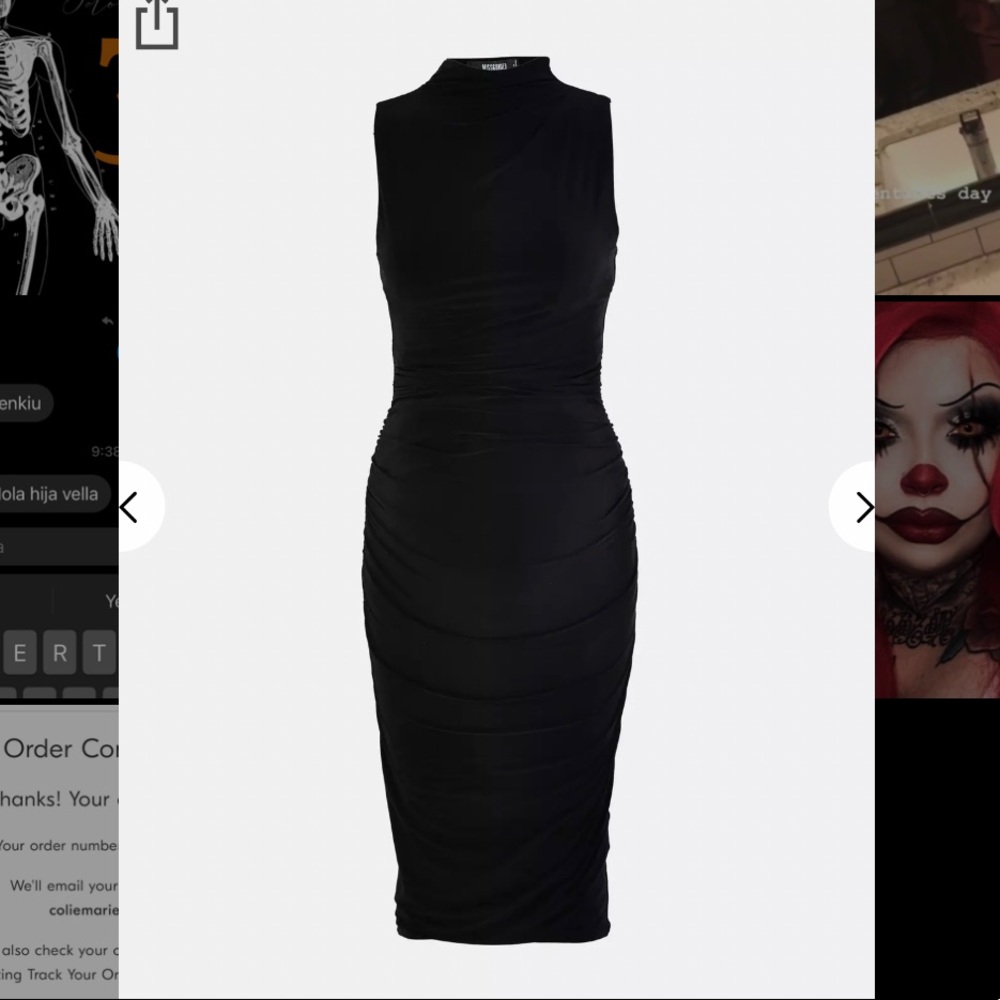 MISSGUIDED maternity dress